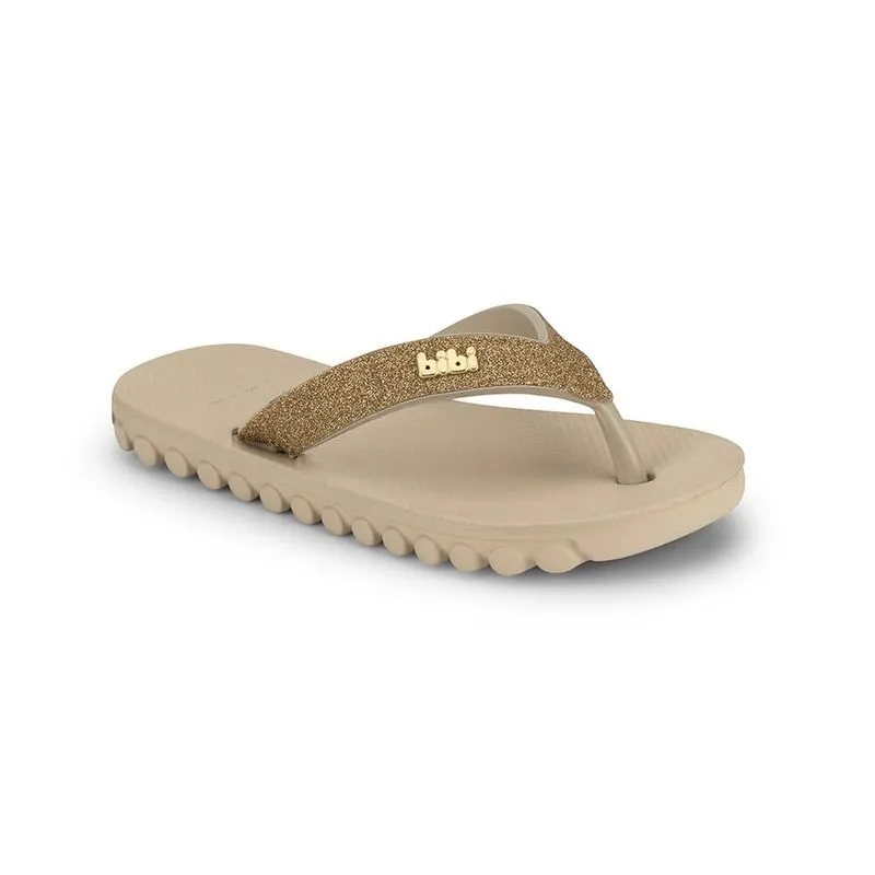 Chinelo Infantil Feminino Bibi Sun Bege 1190025 27/28