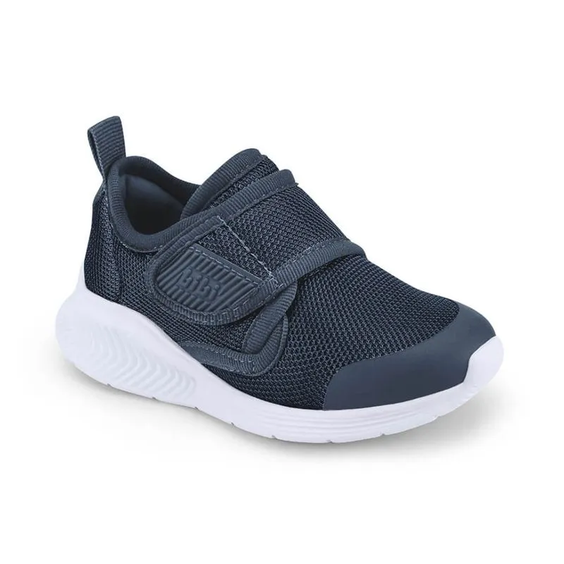 Tênis Infantil Bibi Azul Naval com Velcro Fly Baby II 22