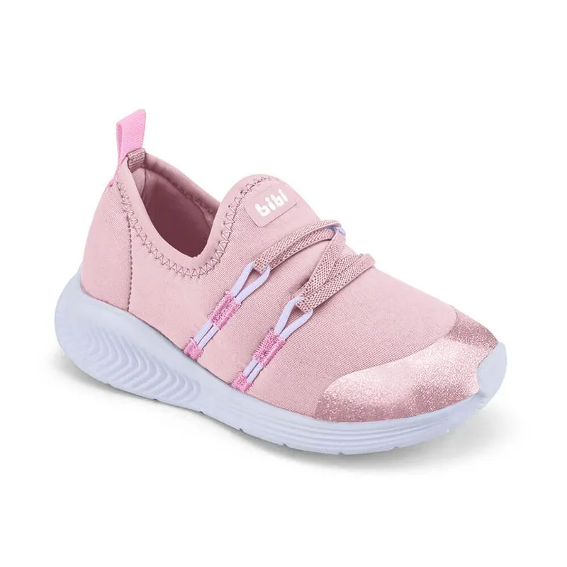 Tênis Infantil Bibi Rosa com Elástico Fly Baby II 20