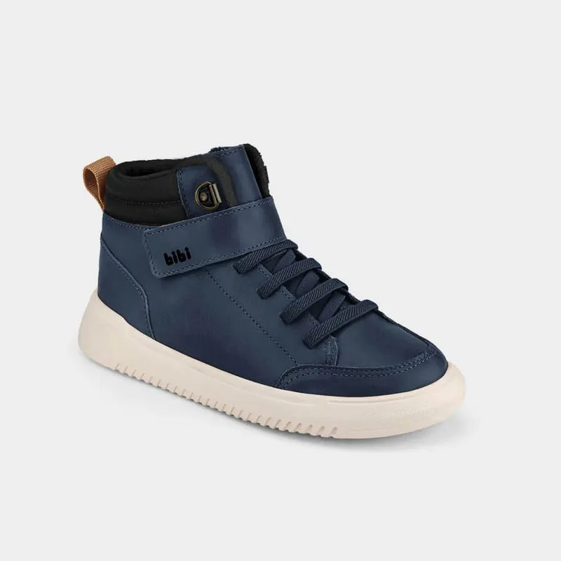 Abotinado Infantil Casual Bibi New Way Azul Naval com Tira 26