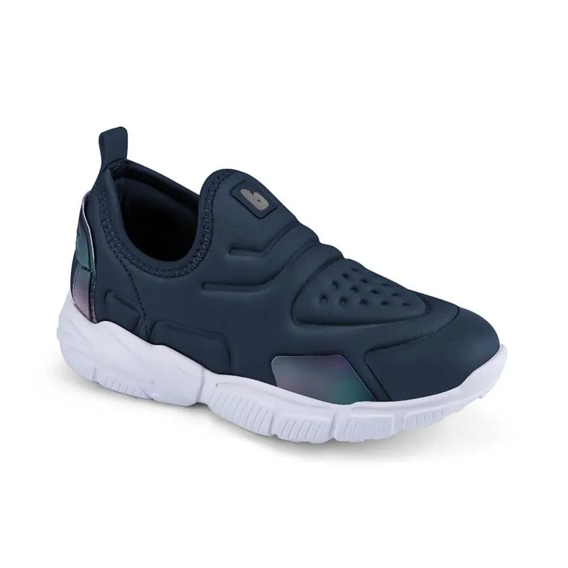 Tênis Infantil Masculino Azul Holográfico Bibi Ever 28