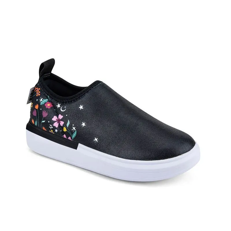 Tênis Infantil Bibi Preto Estampa Floresta Encantada Glam 36
