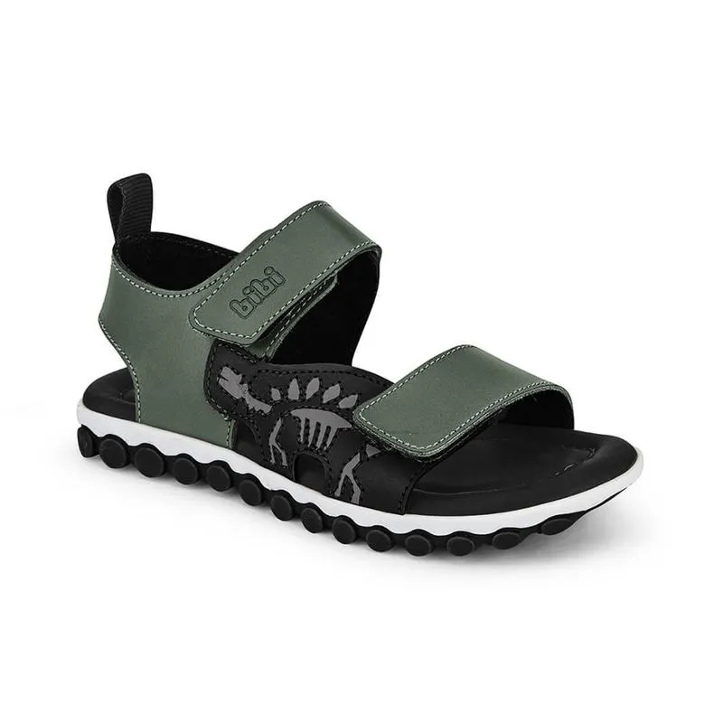Sandália Infantil Masculina Verde Folha Bibi Summer Roller II 27