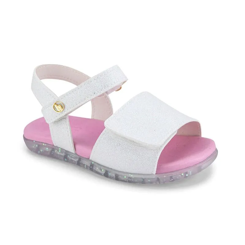 Papete Infantil Bibi Branca com Brilho Baby Soft II 21