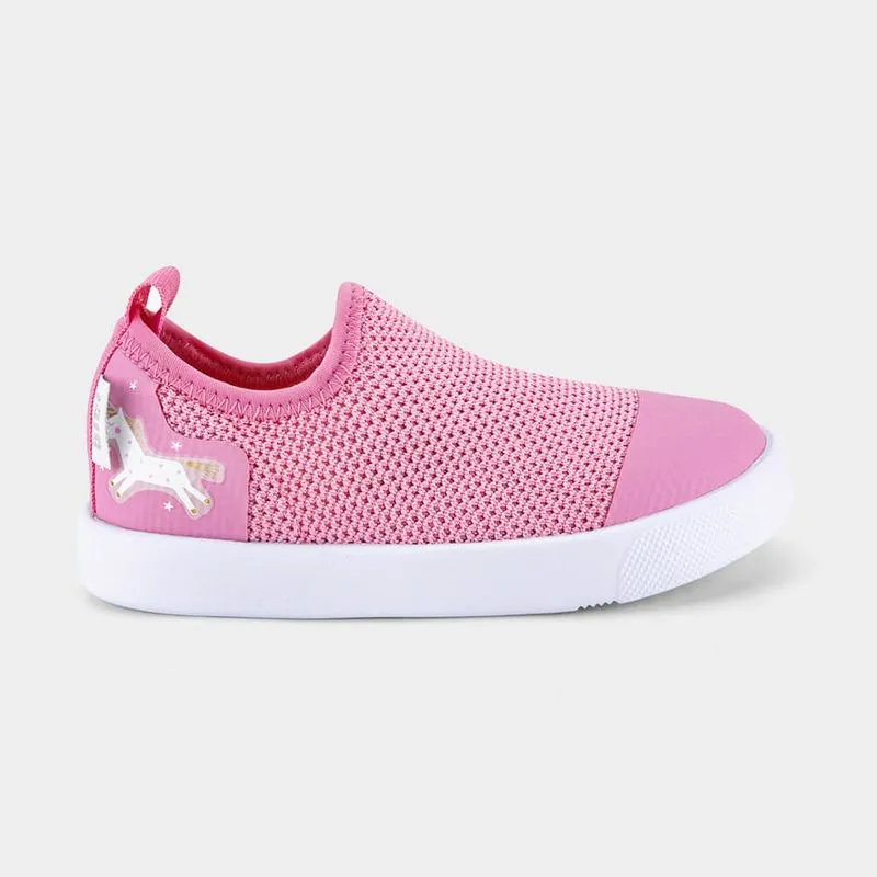 Tênis Infantil Bibi Rosa Liso Agility Mini II 20