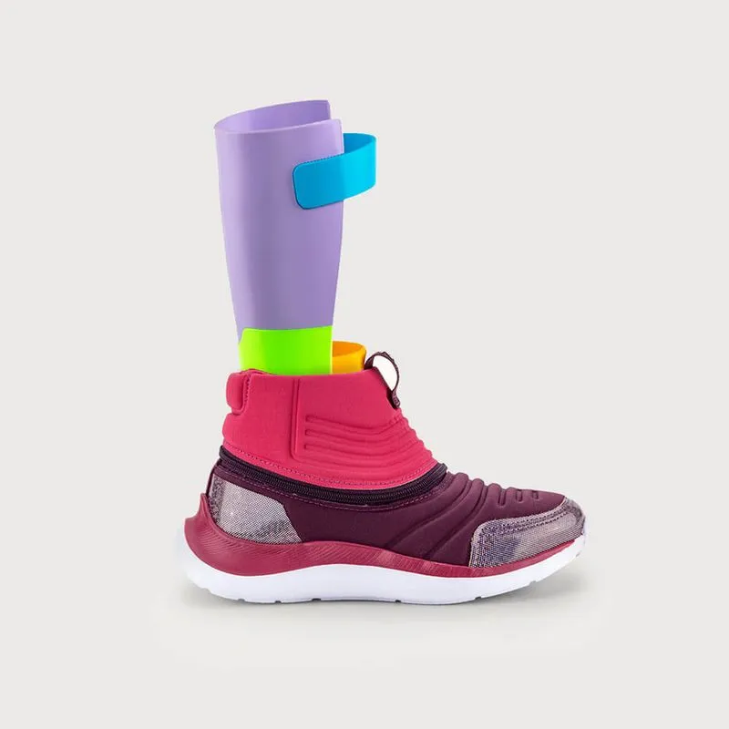 Bota Infantil Inclusiva Bibi Roxo Marsala Bibi Para Todos 28