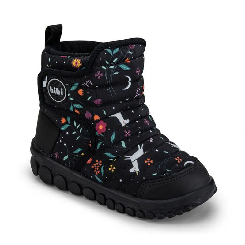 Bota Infantil Feminina com Estampa Dark Floral Bibi Roller 2.0 27