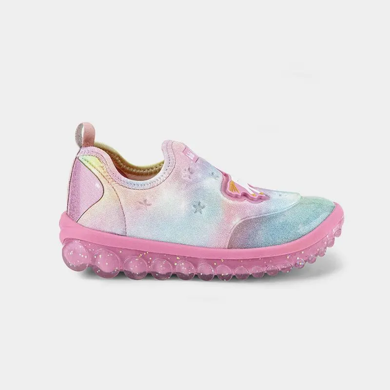 Tênis Infantil Feminino com Estampa Unicórnio Bibi Roller 2.0 27