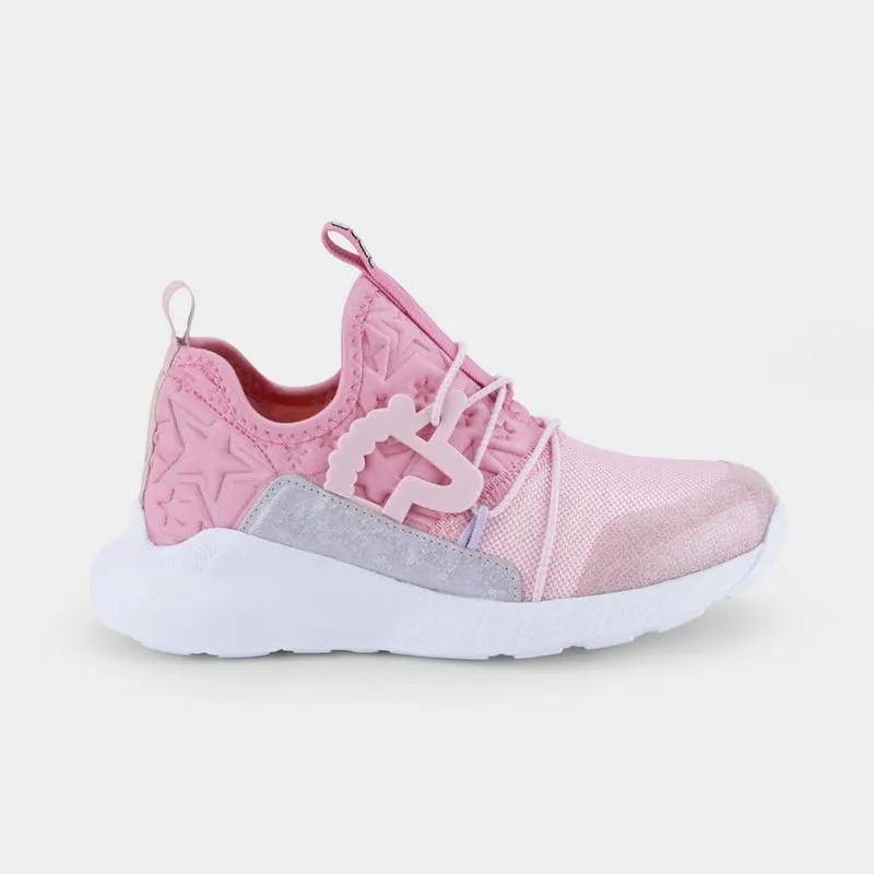 Tênis Infantil Feminino Rosa com Lilás Bibi Evolution II 29