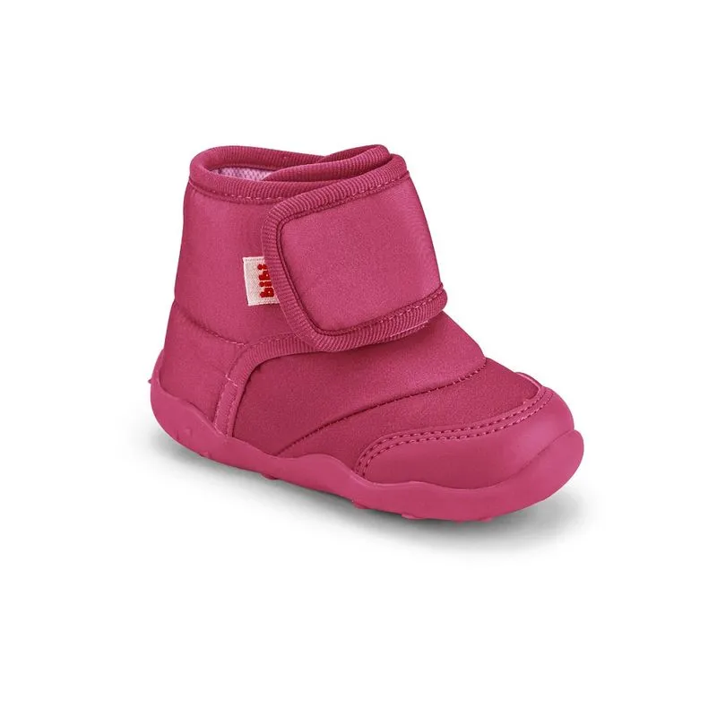 Tênis Abotinado Infantil Bibi Rosa Drop Fisioflex 4.0 II 19