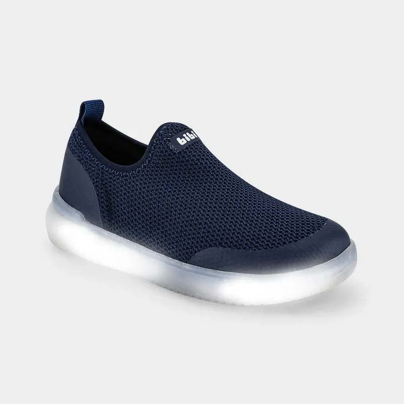 Tênis Infantil de Luz Bibi Boom Azul Marinho 36