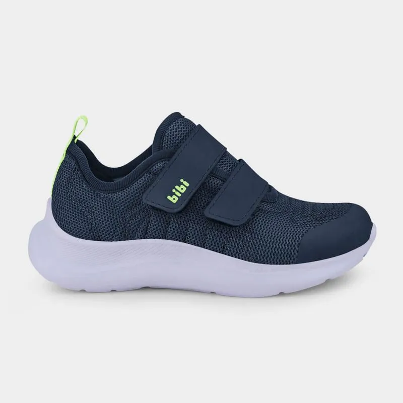 Tênis Infantil Bibi Action Azul Marinho com duas Tiras 27