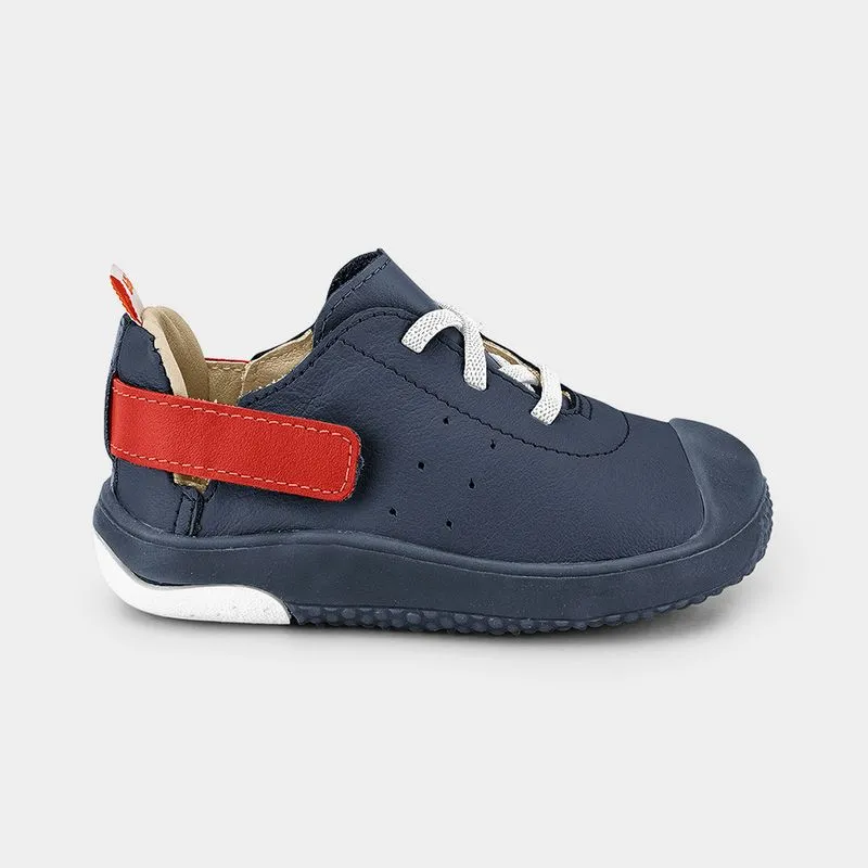 Tênis Infantil Bibi Prewalker Azul de Couro 1122273 20