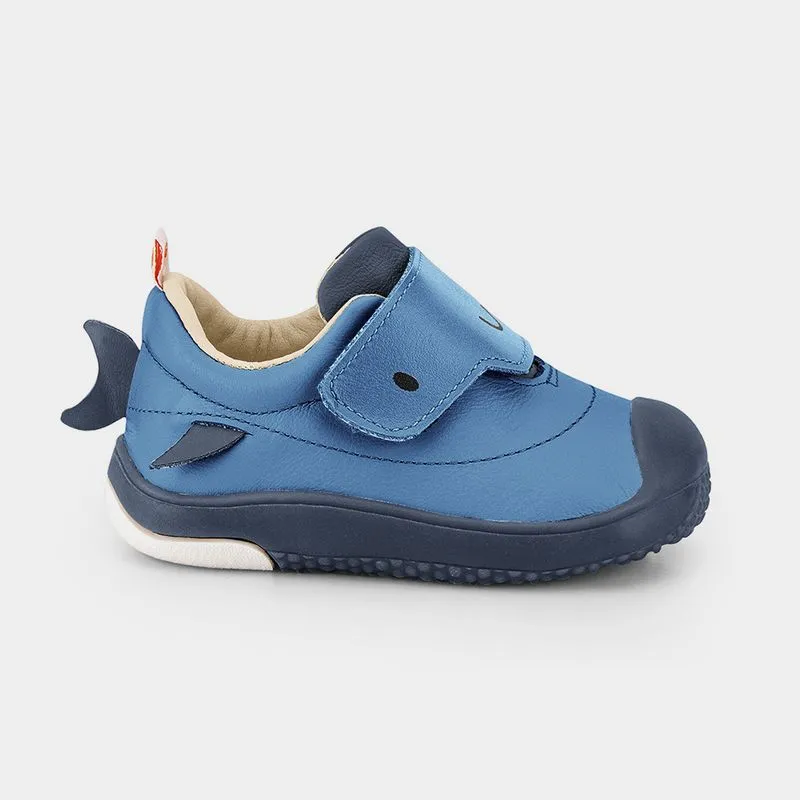 Tênis Infantil Bibi Prewalker Azul com Tubarão 1122275 19