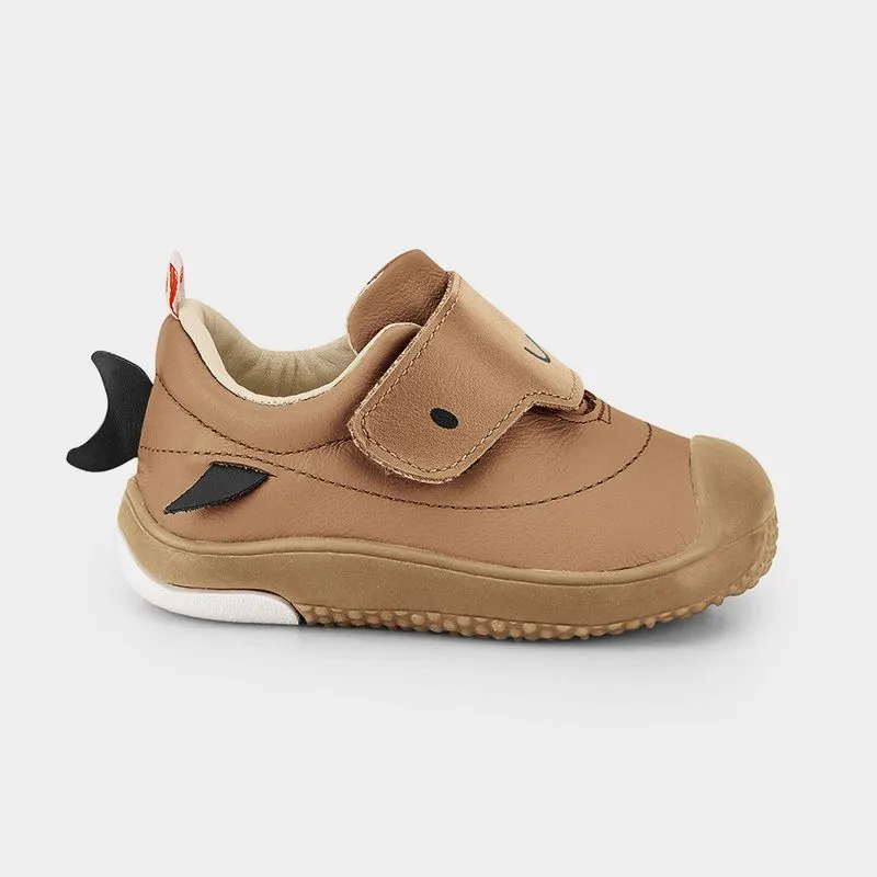 Tênis Infantil Bibi Prewalker Marrom com Tubarão 1122276 20