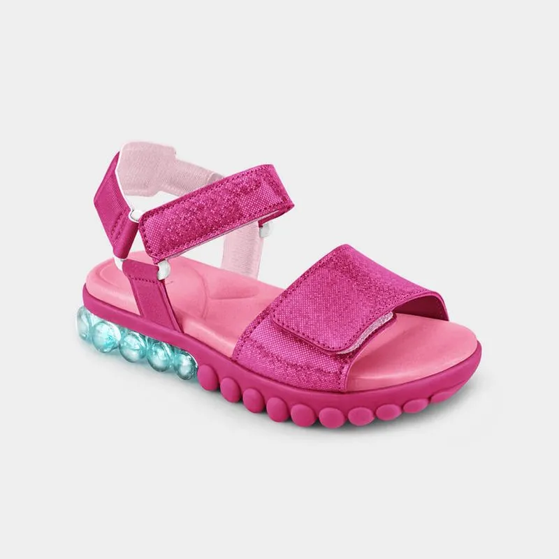 Sandália Infantil de Luz Bibi Summer Roller Light 1193049 32