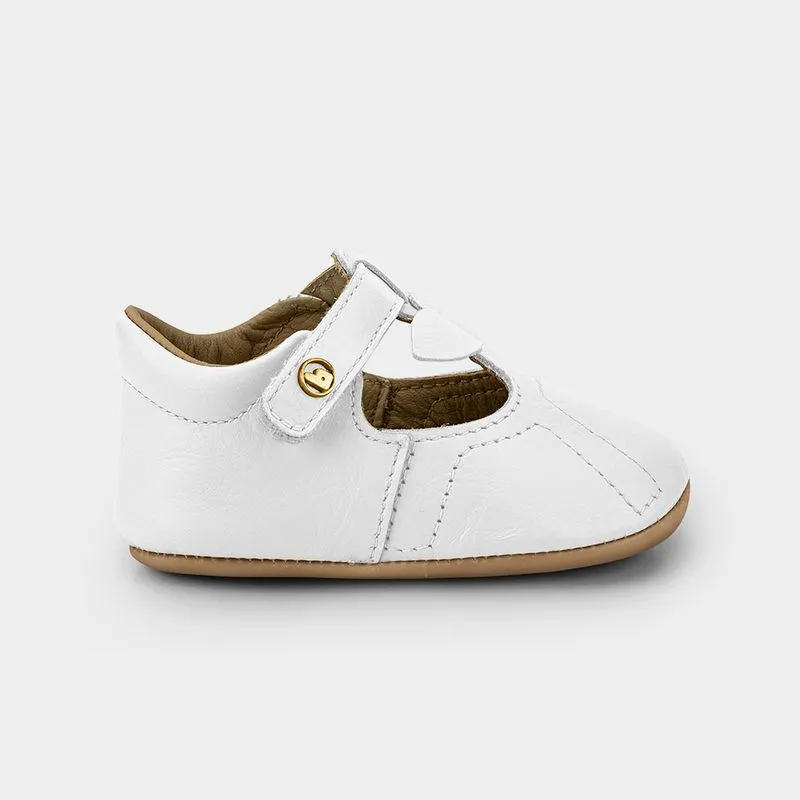 Sapatilha Infantil Bibi Afeto Joy II Branco com Tira 16