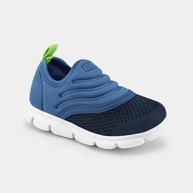 Tênis Infantil Bibi Energy Baby New ll Azul Lunar 22