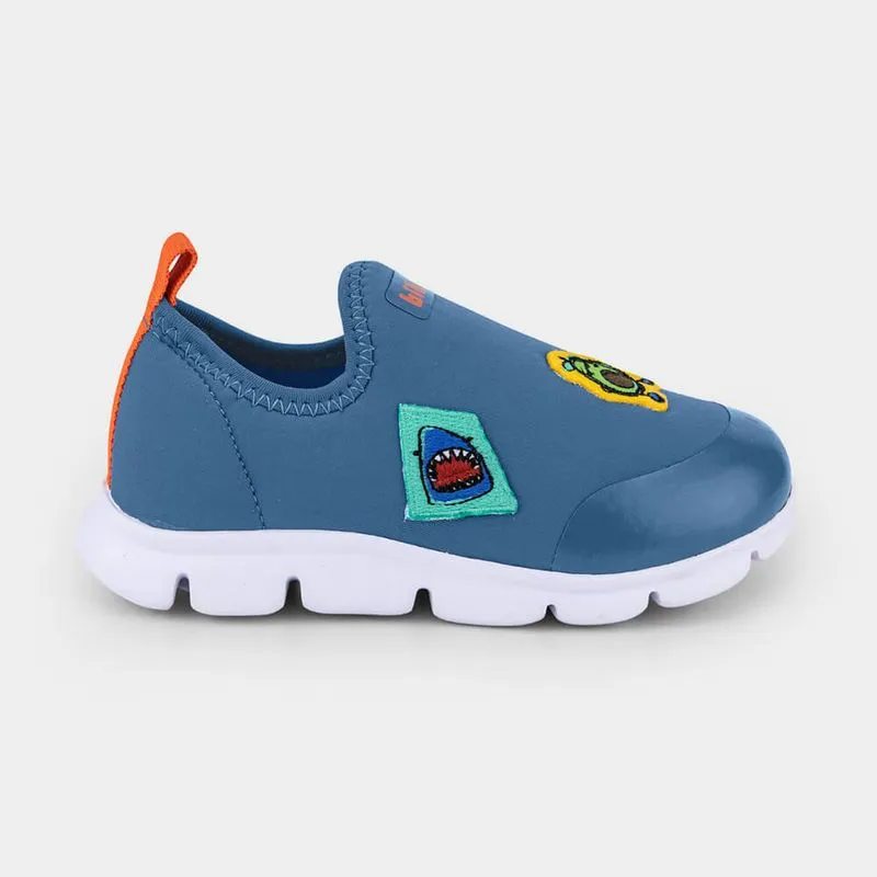 Tênis Infantil Bibi Energy Baby New ll Azul Lunar 25