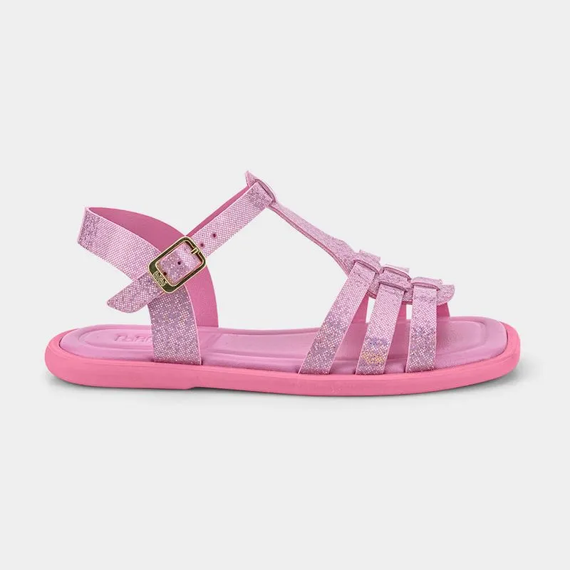 Sandália Infantil Bibi Funnyday Rosa Flamingo 37
