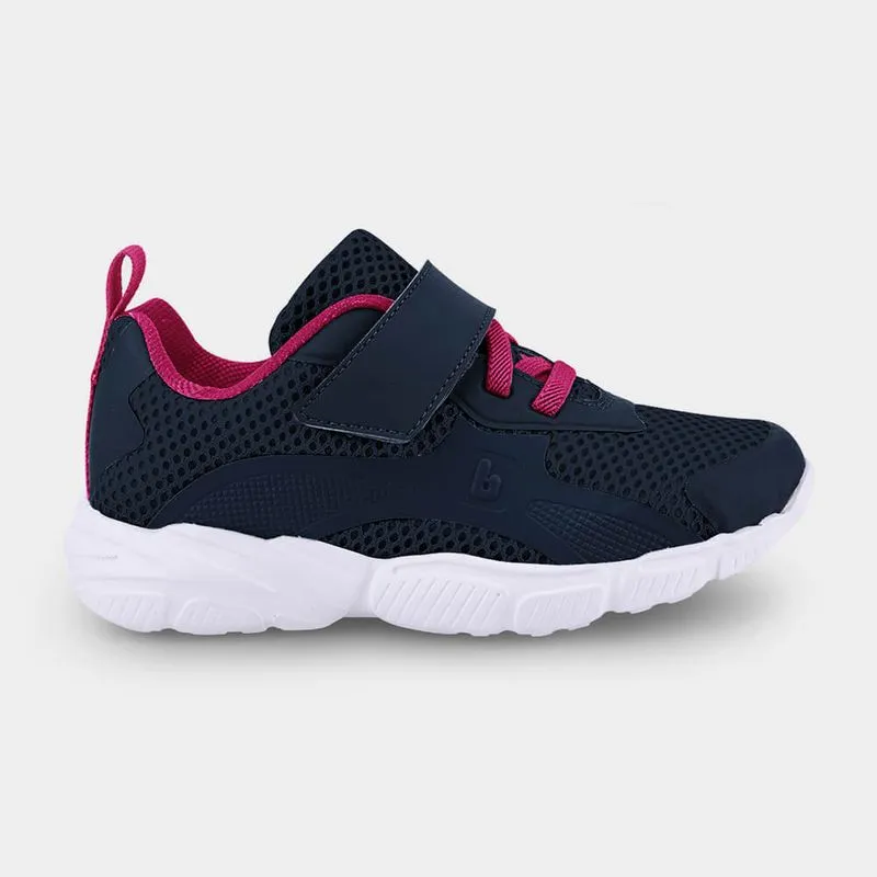 Tênis Infantil Bibi Ever Marinho com Rosa Pitaya 35