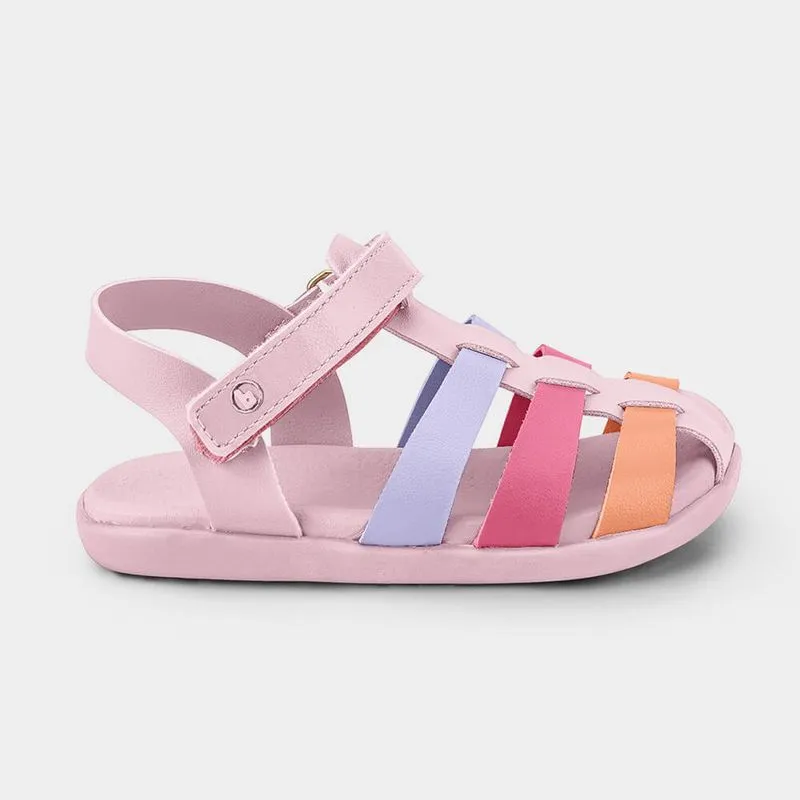 Sandália Infantil Bibi Baby Soft II Rosa Colorido 1188090 22