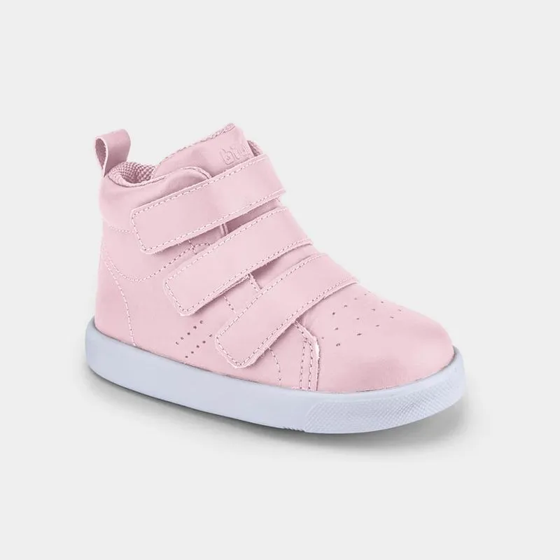 Bota Infantil Bibi Agility Mini II Rosa de Couro 24