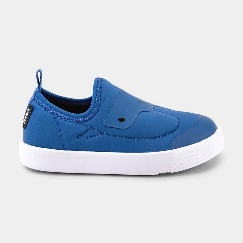 Tênis Infantil Bibi Agility Mini II Azul Estampa Tubarão 22