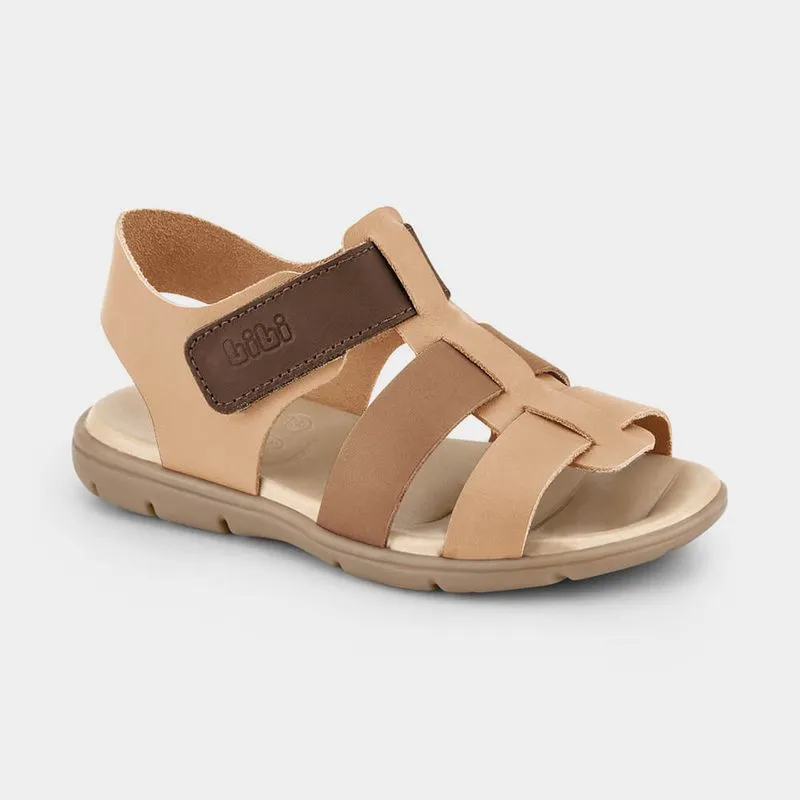 Papete Infantil Bibi Basic Sandals Mini Marrom 1101190 28