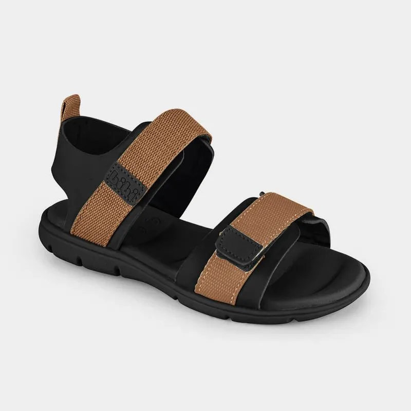 Papete Infantil Bibi Basic Sandals Mini Preto e Marrom 1101196 24