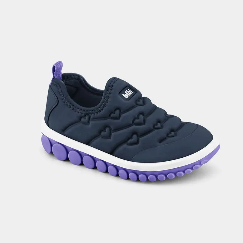 Tênis Infantil Bibi Roller 2.0 Azul com Roxo 24