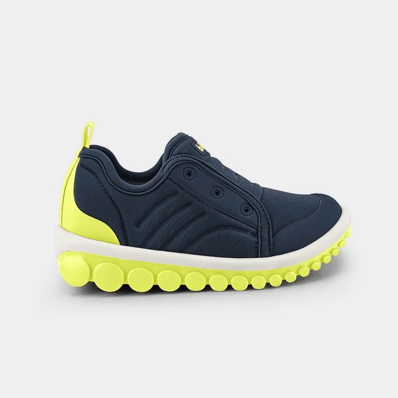 Tênis Infantil Bibi Roller 2.0 Azul com Amarelo 31