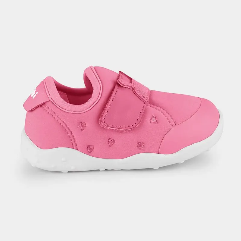 Tênis Infantil Bibi Fisioflex Originals Rosa com Joaninha 22