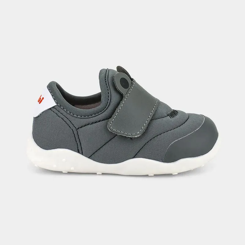 Tênis Infantil Bibi Fisioflex Originals Cinza com Sapinho 18