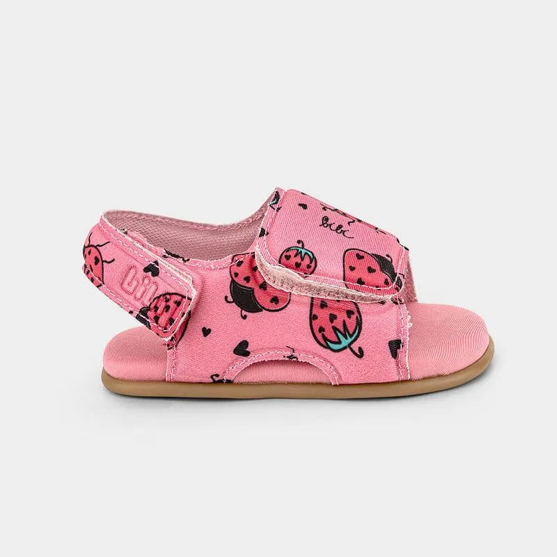 Sandália Infantil Bibi Afeto 2.0 Rosa de Moranguinho 1204021 19