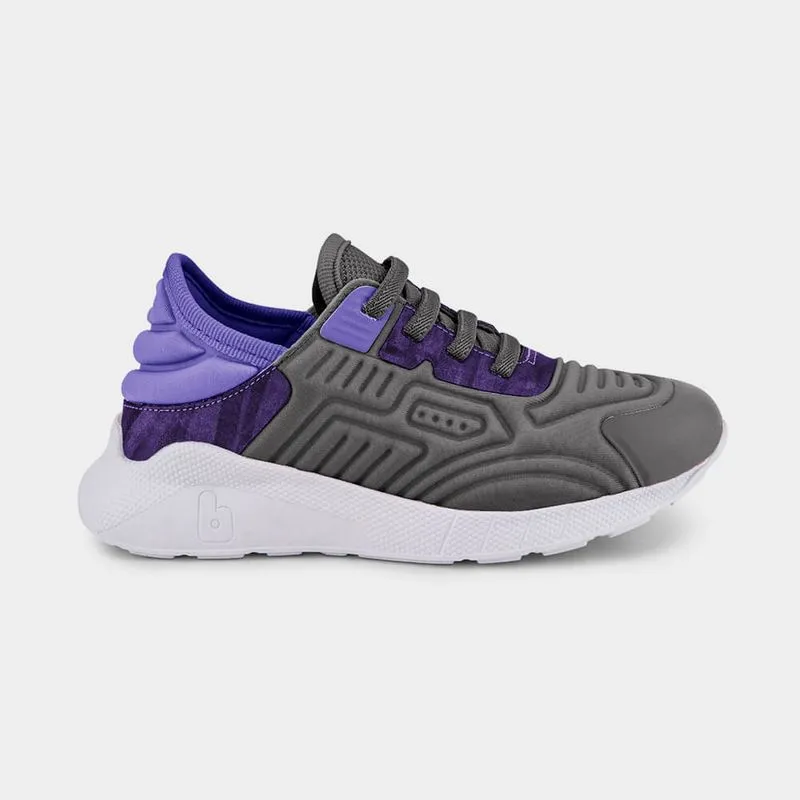 Tênis Infantil Bibi Evolution ll Grafite com Violeta 35