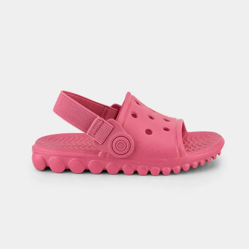 Chinelo Infantil Bibi Sun Slide Rosa Flamingo 29/30