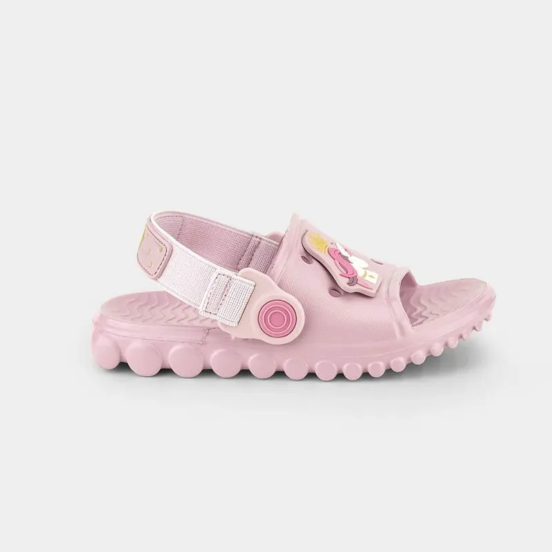 Chinelo Infantil Bibi Sun Slide Rosa de Unicórnio 23/24