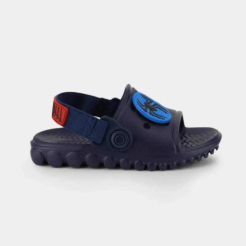 Chinelo Infantil Bibi Sun Slide Azul de Aranha 29/30