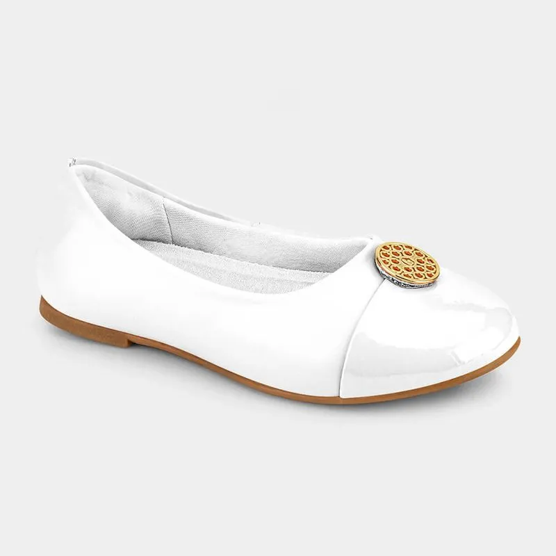 Sapatilha Infantil Bibi Ballerina Kids Branca 33