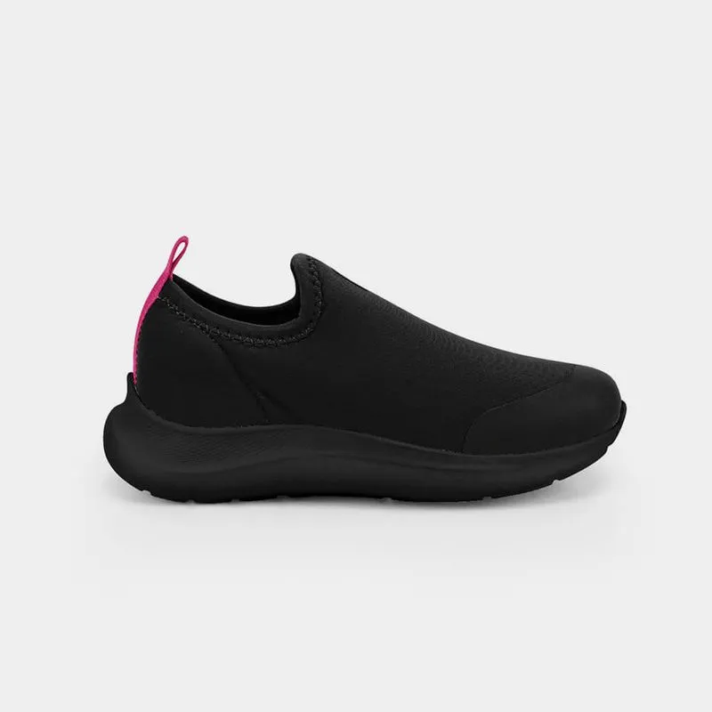 Tênis Infantil Bibi Action Preto com Rosa Pitaya 31