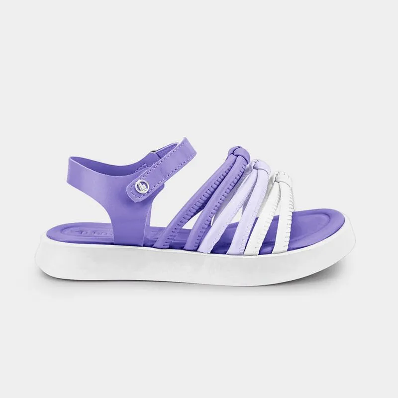 Sandália Infantil Bibi Plataforma Roxa 28