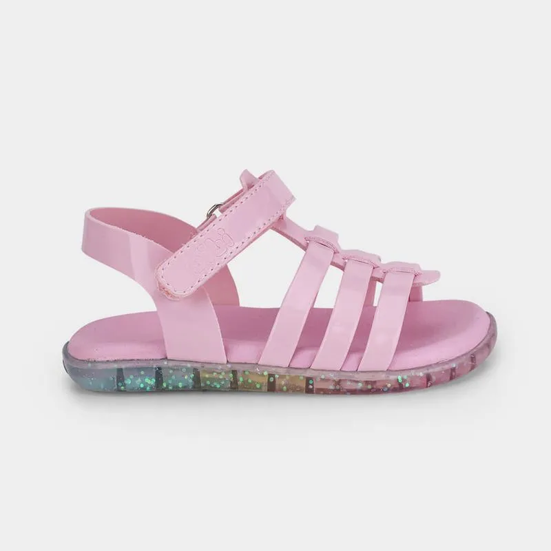Sandália Infantil Bibi Baby Soft II Rosa 1188107 21