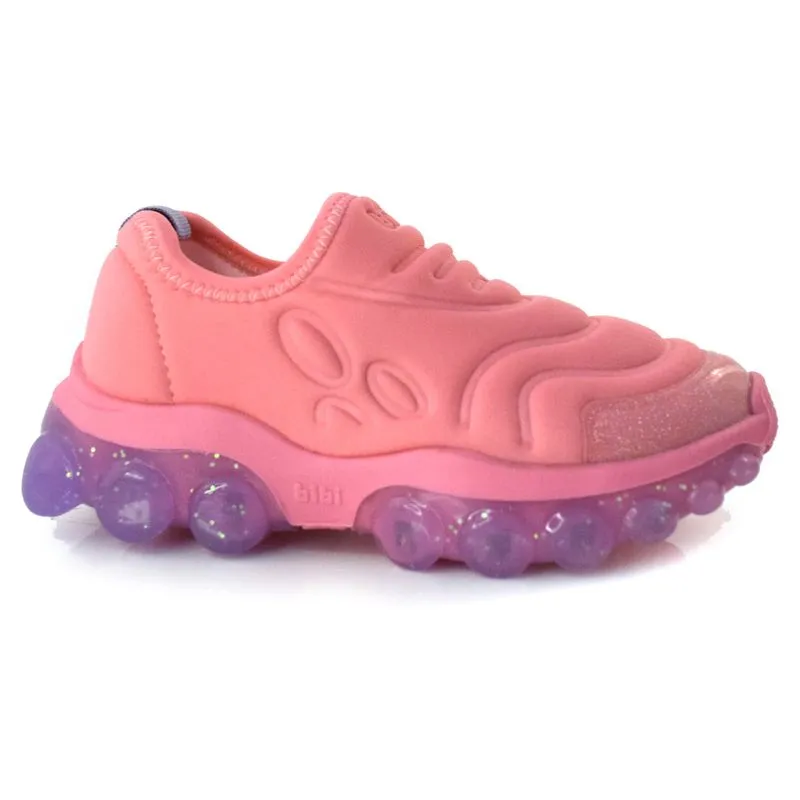 Tênis Infantil com LED Bibi Roller do 23 ao 30 Rosa 1217006 23