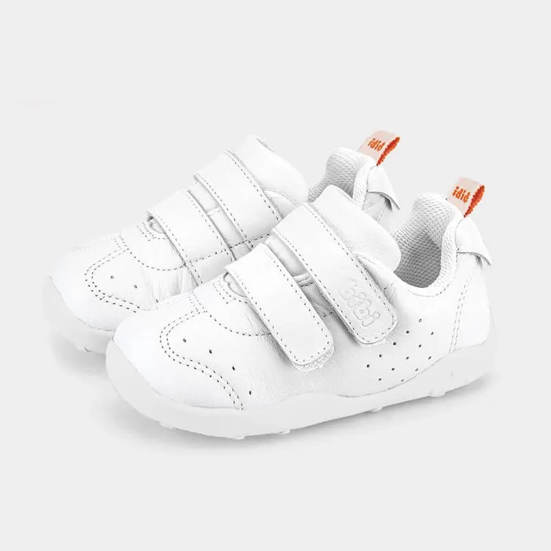 Tênis Infantil Bibi Fisioflex Originals Branco de Couro 23