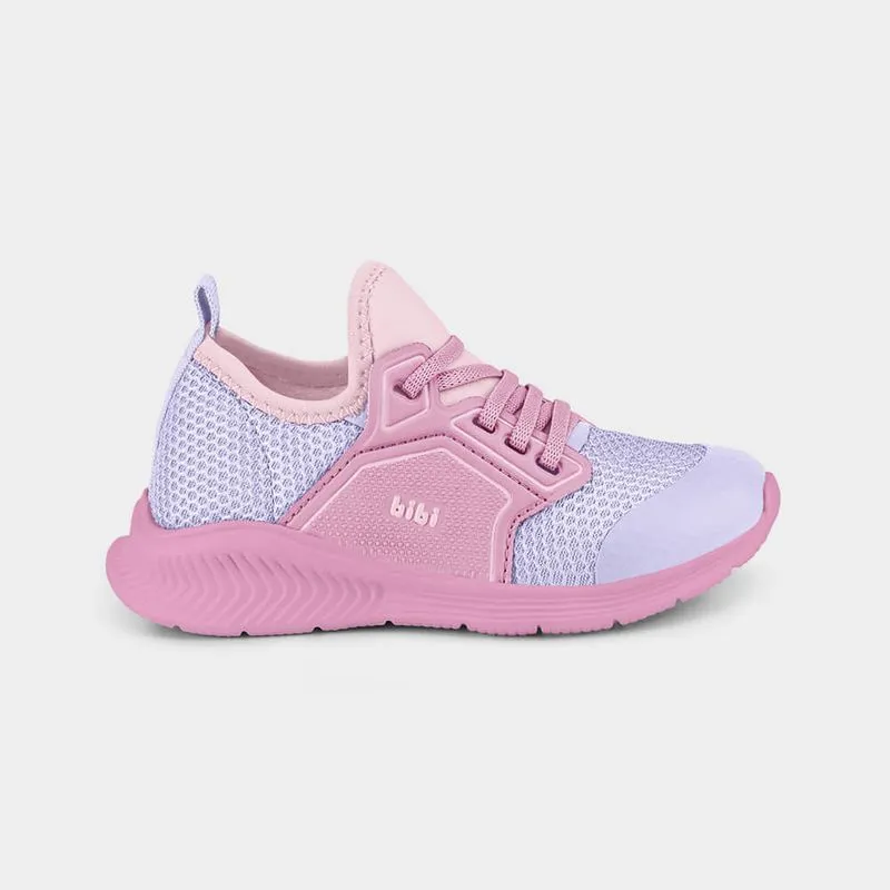 Tênis Infantil Bibi Fly Baby II Rosa e Lilás 21
