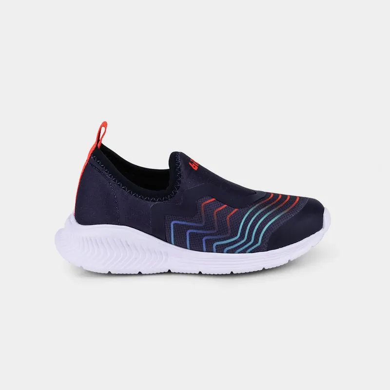 Tênis Infantil Bibi Fly Baby II Azul e Laranja 23