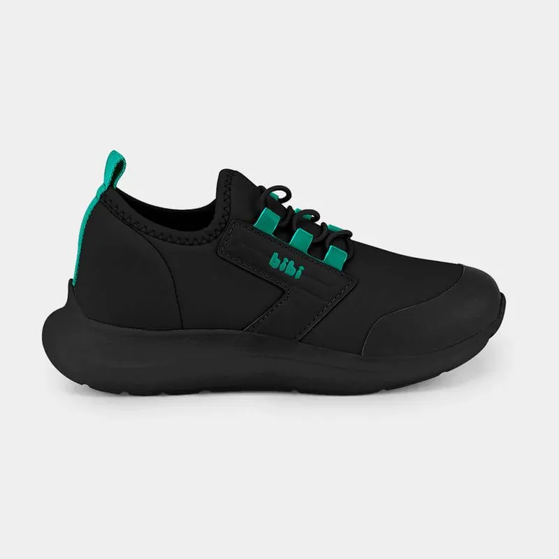 Tênis Infantil Action Preto e Verde 28