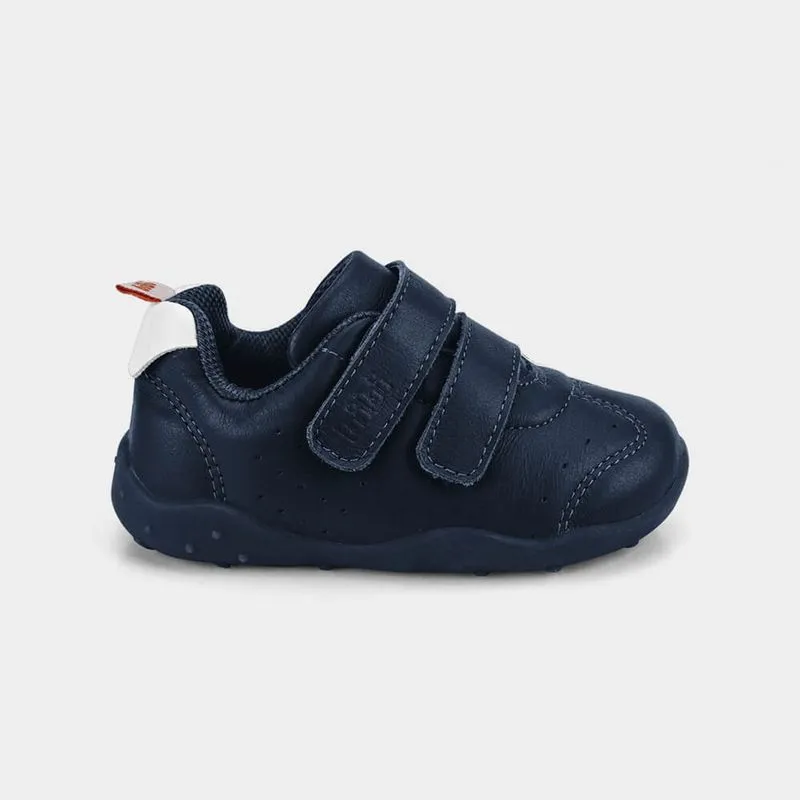 Tênis Infantil Bibi Fisioflex Originals Azul de Couro 23