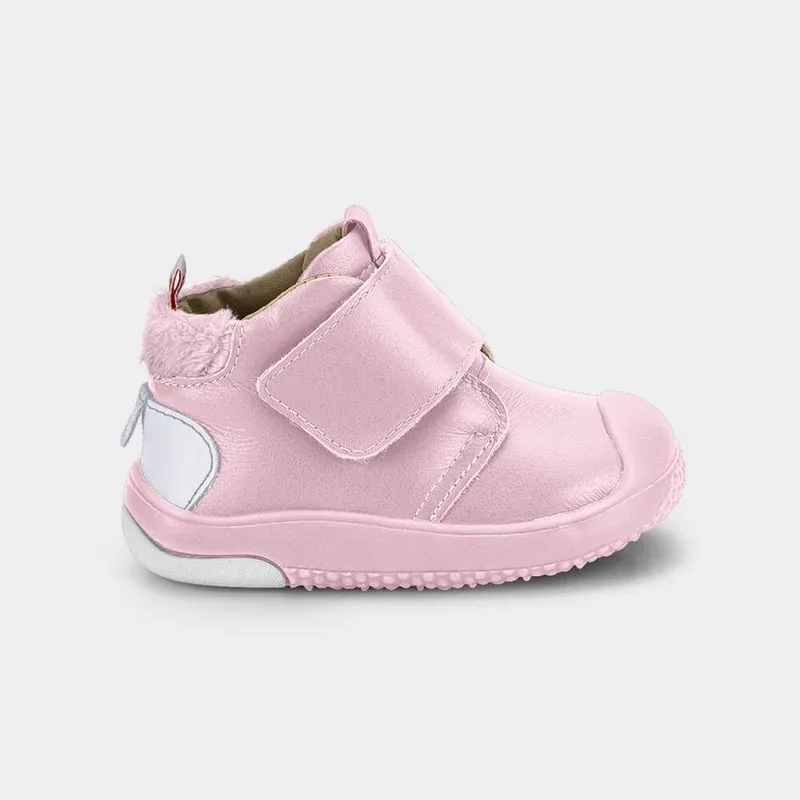 Abotinado Infantil Bibi Prewalker Rosa Sugar 24